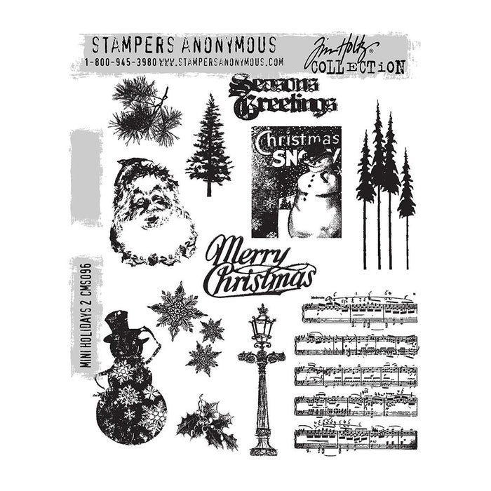 Stampers Anonymous Tim Holtz Collection - Mini Holidays #2