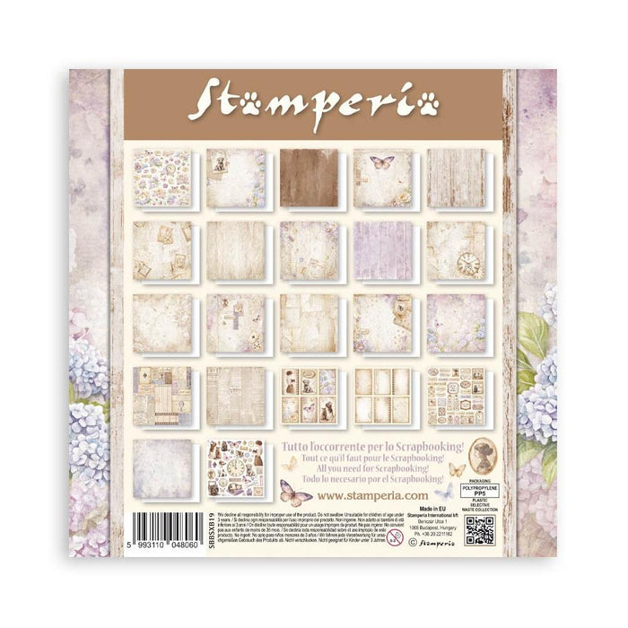 Stamperia Quiet Days - 8x8 Maxi Paper Pack