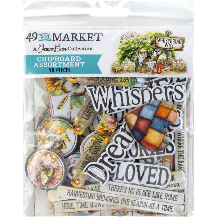 49 & Market Whispering Way - Chipboard Set