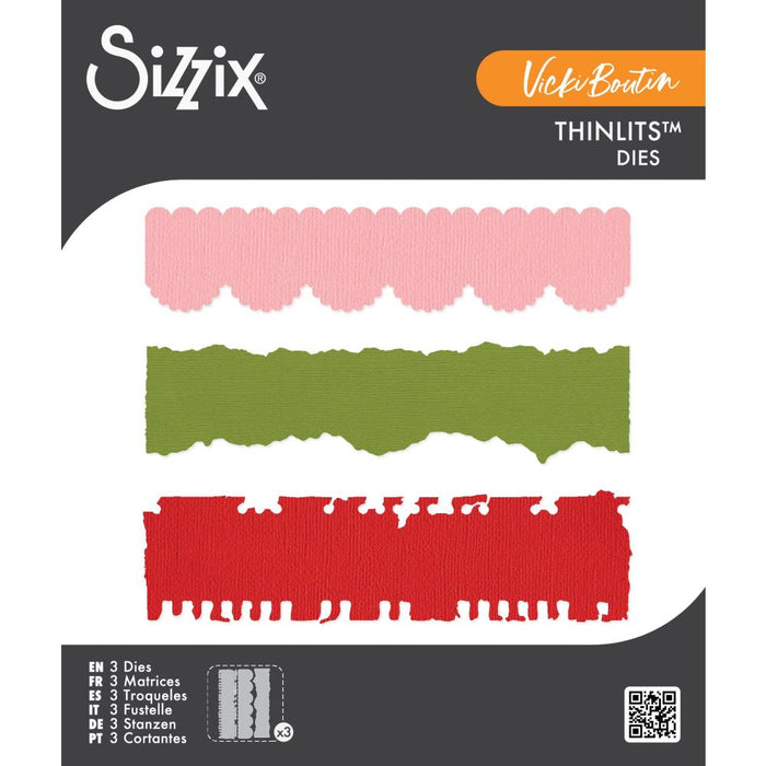 Sizzix Thinlits Die Set by Vicki Boutin - Double Edgers