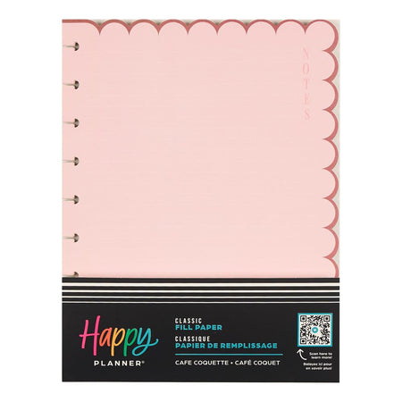 Me & My Big Ideas Happy Planner - Cafe Coquette Classic Fill Paper