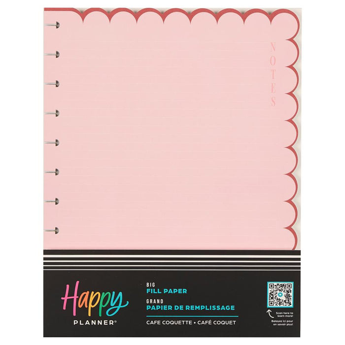 Me & My Big Ideas Happy Planner - Cafe Coquette Big Fill Paper