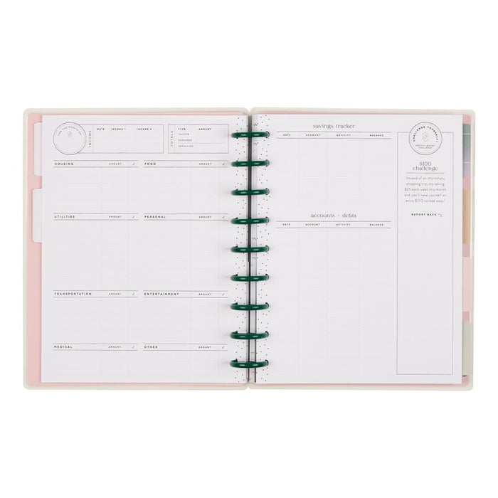 Me & My Big Ideas Happy Planner - Glowing Goals Undated 12 Month Classic Planner