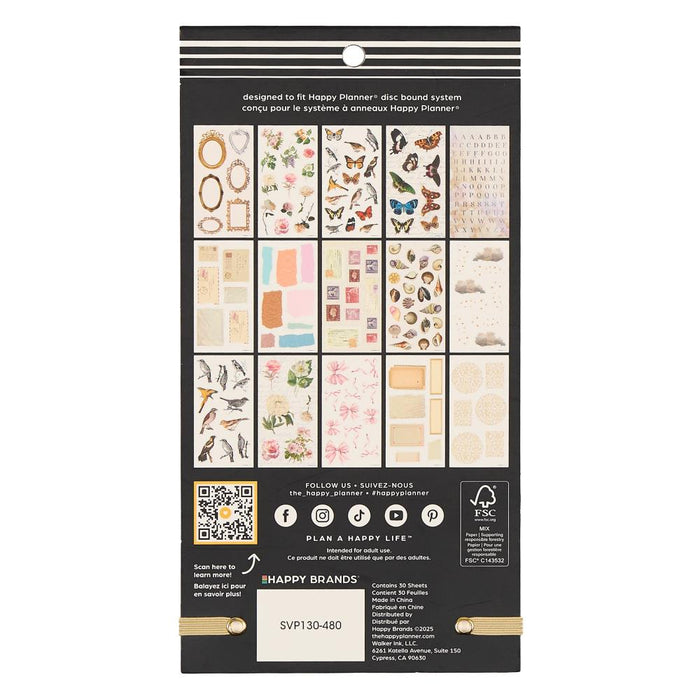 Me & My Big Ideas Happy Planner - Crafted Collage Classic Sticker Value Pack