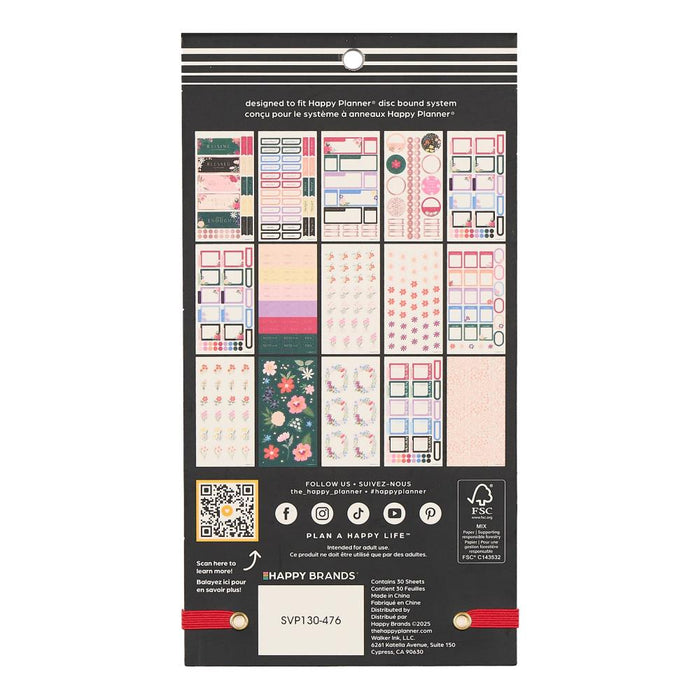 Me & My Big Ideas Happy Planner - Cool Bloom Parenting Classic Sticker Value Pack