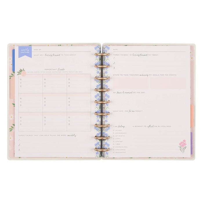 Me & My Big Ideas Happy Planner - Cool Bloom Parenting Guided Journal