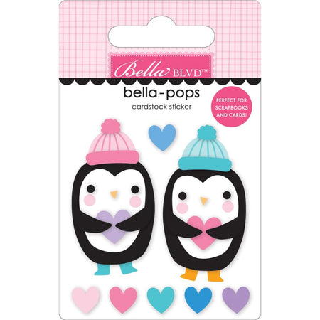 Bella Blvd Snowflake Season - Tuxedo Twosome Bella-Pops 3D Sticker