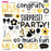 Bella Blvd Let's Celebrate! - Ciao Chip Chipboard Stickers