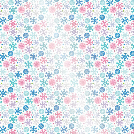 Bella Blvd Snowflake Season - Blizzard Clear Acetate