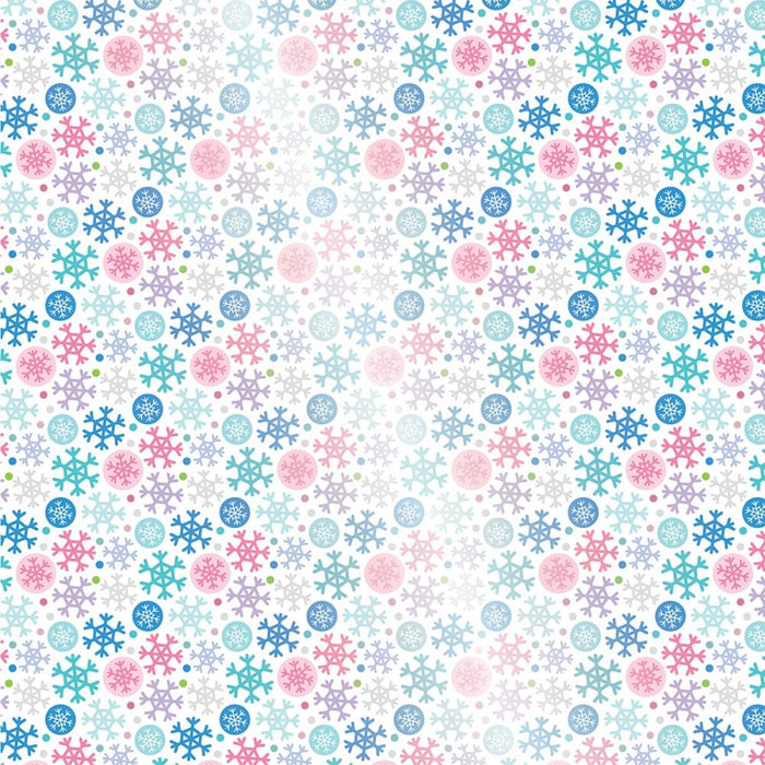 Bella Blvd Snowflake Season - Blizzard Clear Acetate