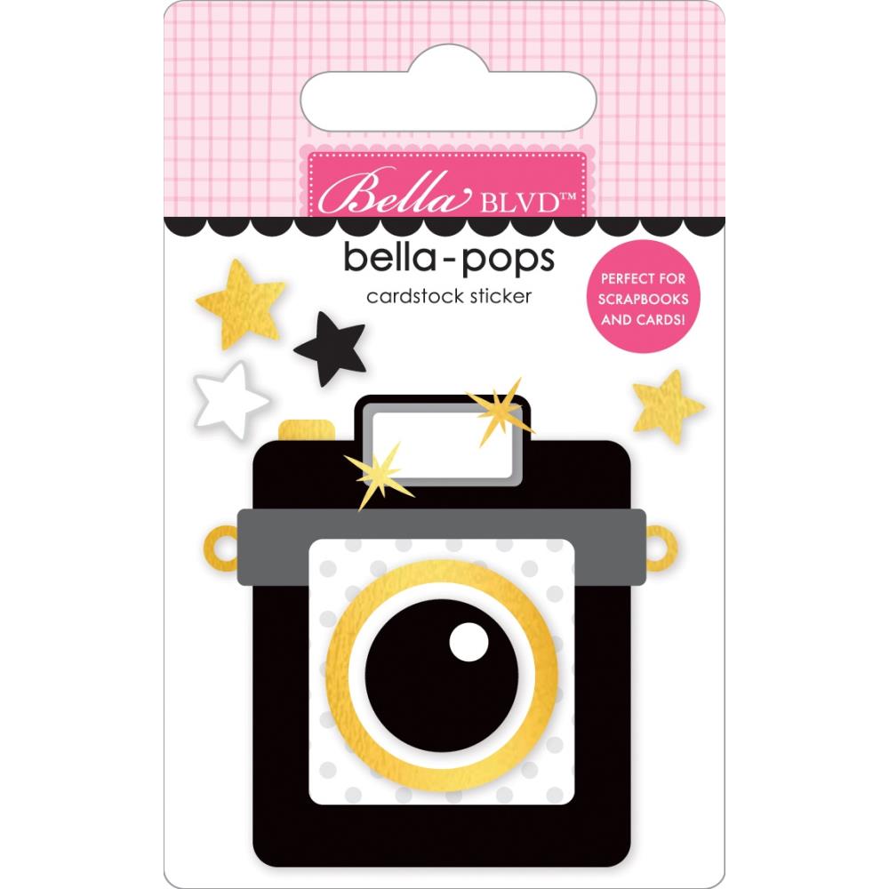 Bella Blvd Let's Celebrate! - Glam Cam Bella-Pops 3D Sticker