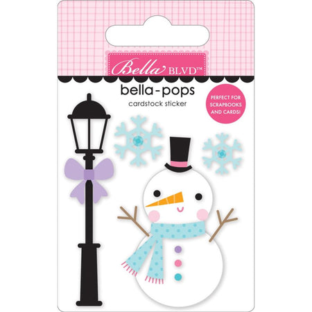 Bella Blvd Snowflake Season - Frosty Bella-Pops 3D Sticker