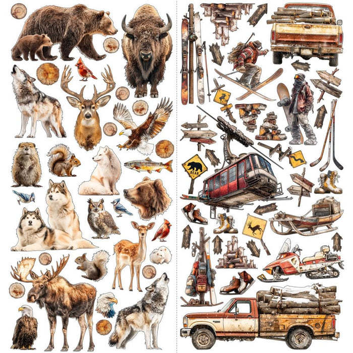 49 & Market Timber & Tweed - Laser Cut Elements