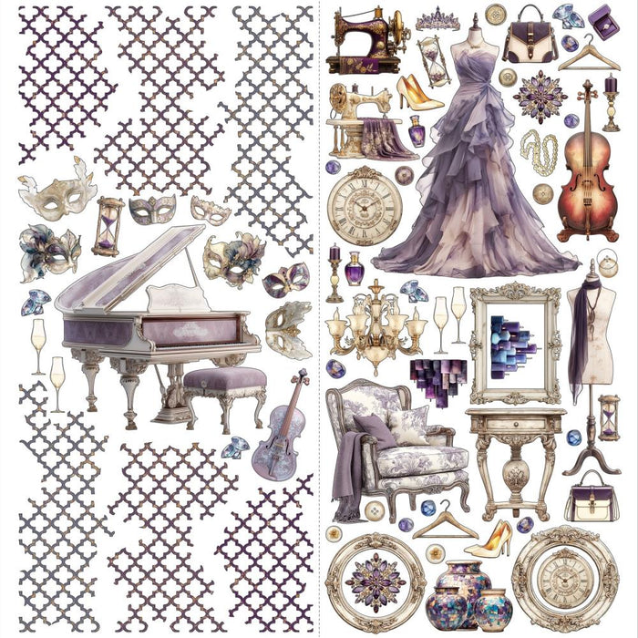 49 & Market Plume & Petal - Laser Cut Elements