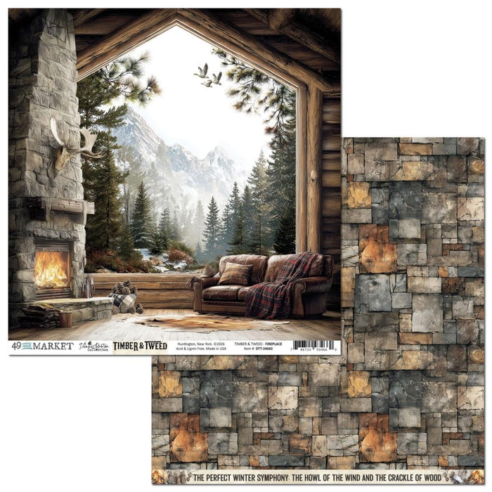 49 & Market Timber & Tweed - Fireplace