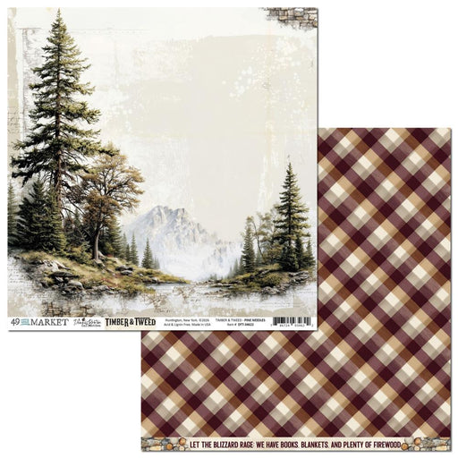 49 & Market Timber & Tweed - Pine Needles