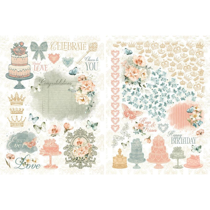 Graphic 45 Always & Forever - Rub-On Transfers