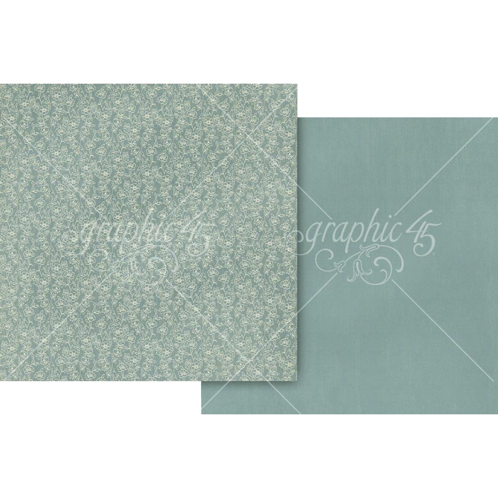 Graphic 45 Always & Forever - Regency Blue Pattern