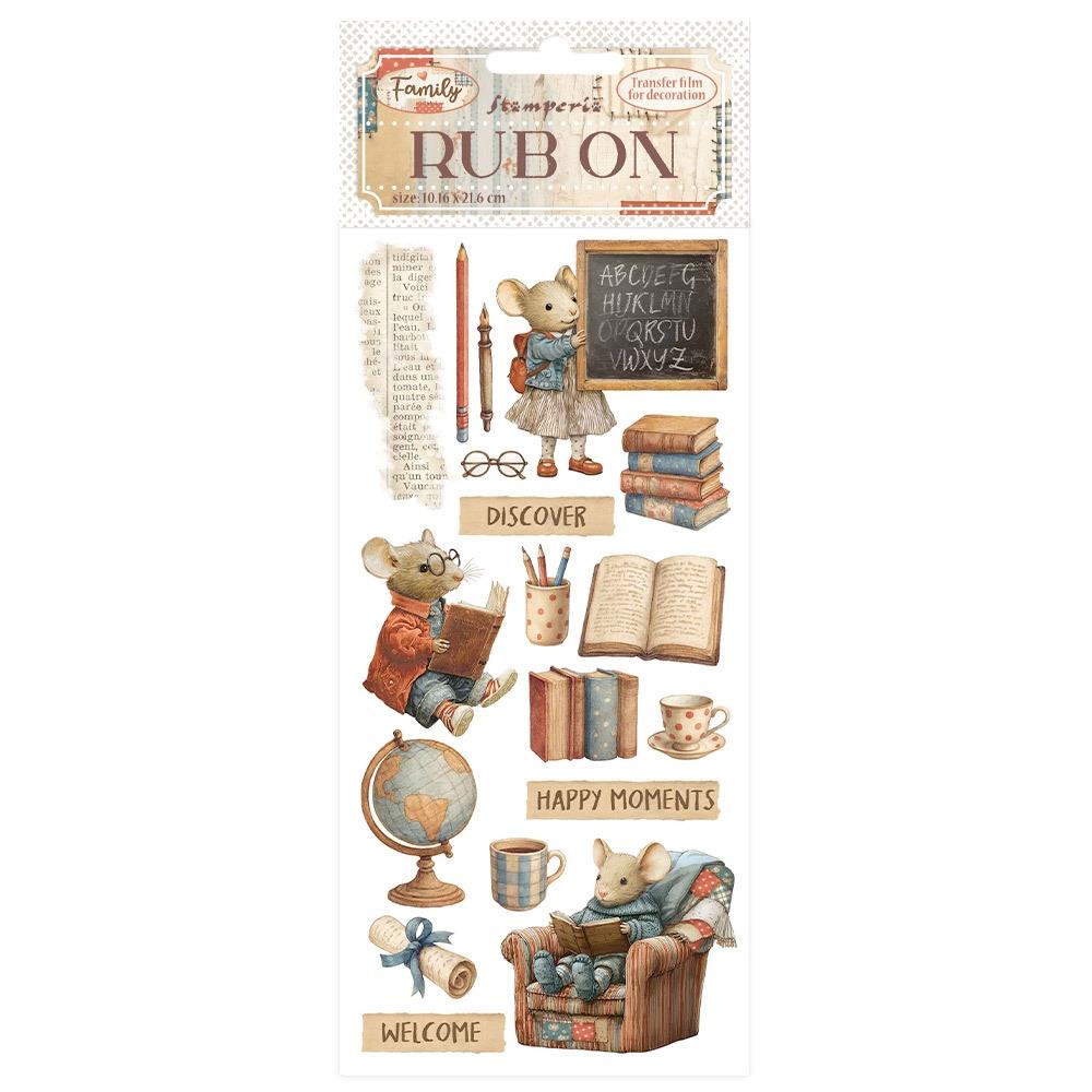 Stamperia Family - Happy Moments Rub-Ons