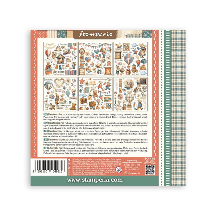 Stamperia Family - Rub-Ons Assortment Kit