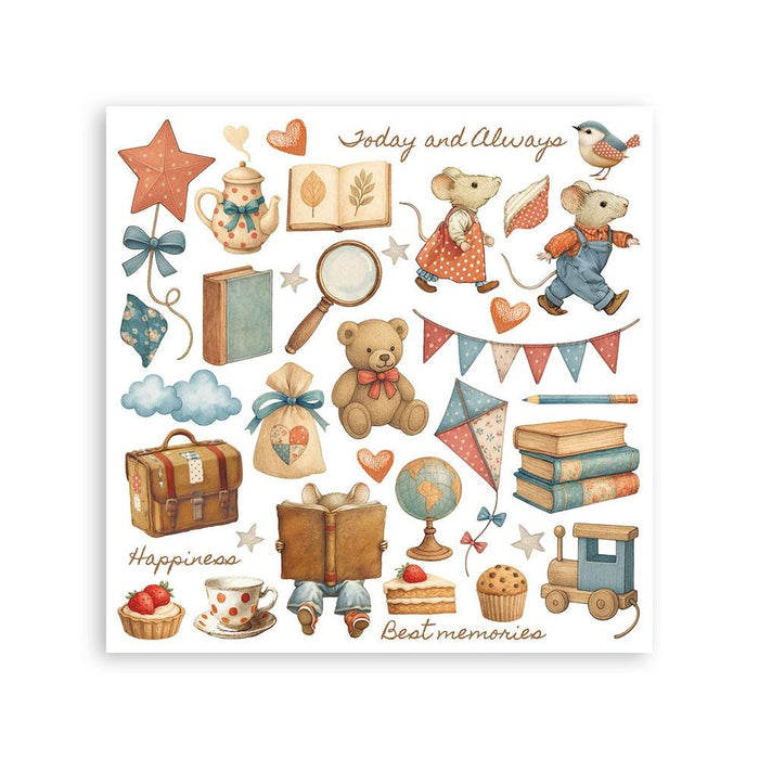 Stamperia Family - Rub-Ons Assortment Kit