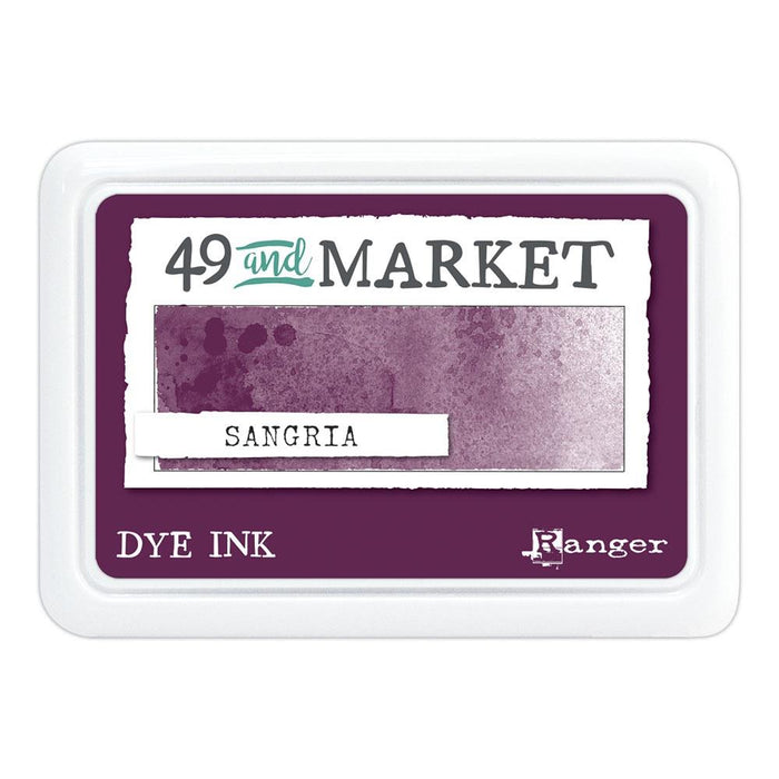Ranger 49 & Market Dye Ink Pad - Sangria