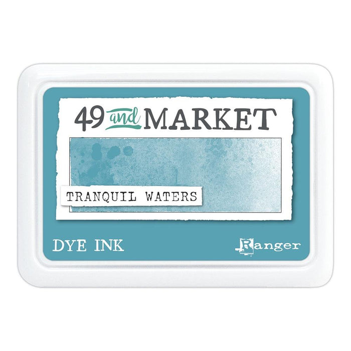 Ranger 49 & Market Dye Ink Pad - Tranquil Waters