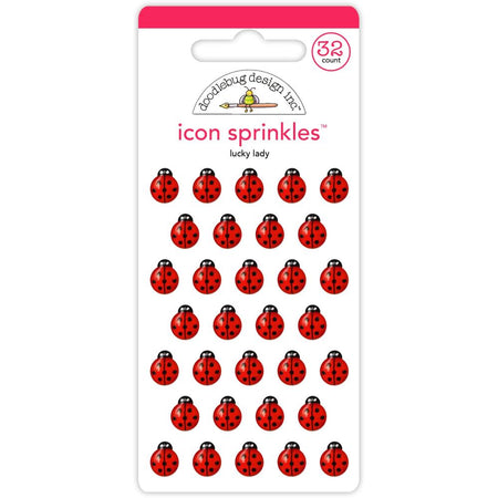 Doodlebug Design Lucky Me - Shape Sprinkles Lucky Lady