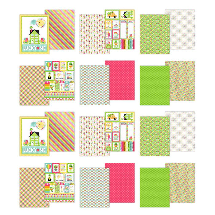 Doodlebug Design Lucky Me - 6x8 Pad