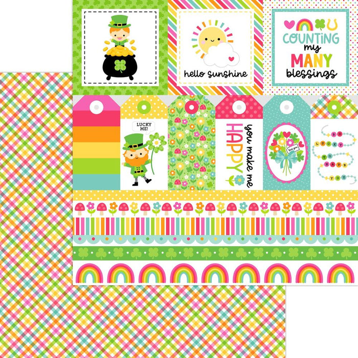 Doodlebug Design Lucky Me - St Paddy's Plaid