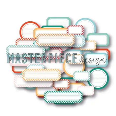 Masterpiece Design 31 Days 2023 - Label Mix Die-Cuts