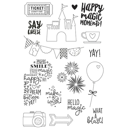 Simple Stories Say Cheese 4 - Magic Clear Stamps