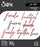 Sizzix Tim Holtz Thinlits Die - Handwritten Love