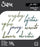 Sizzix Tim Holtz Thinlits Die - Handwritten Journey