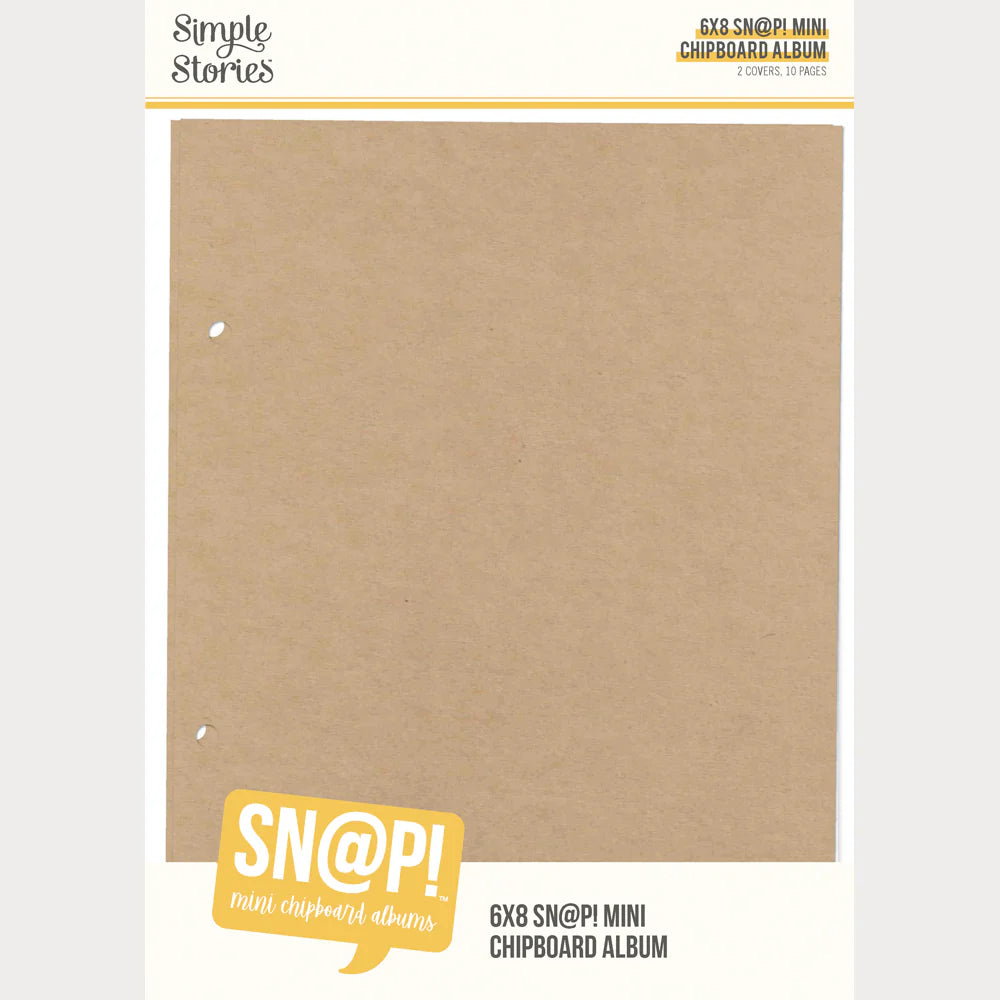 Simple Stories Sn@p - 6x8 Mini Chipboard Album