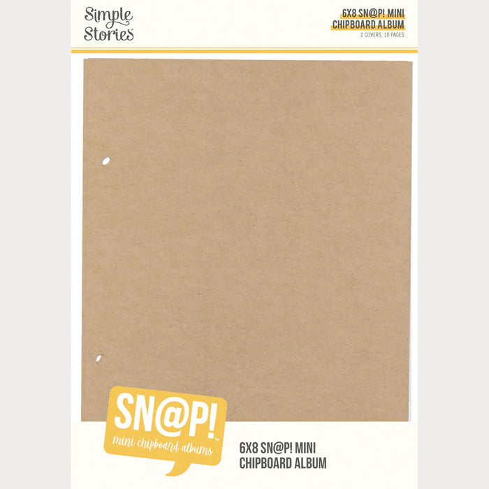 Simple Stories Sn@p - 6x8 Mini Chipboard Album