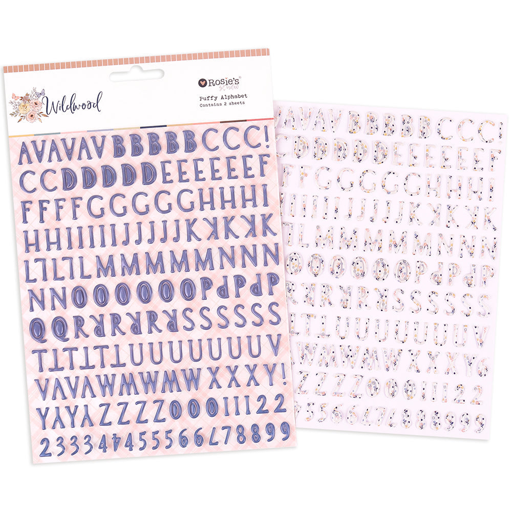 Rosie's Studio Wildwood - Puffy Alphabet