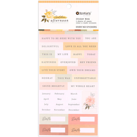 Rosie's Studio Golden Afternoon - Sticker Book
