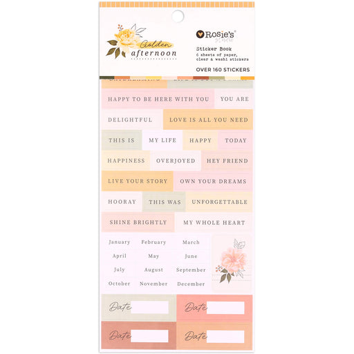 Rosie's Studio Golden Afternoon - Sticker Book