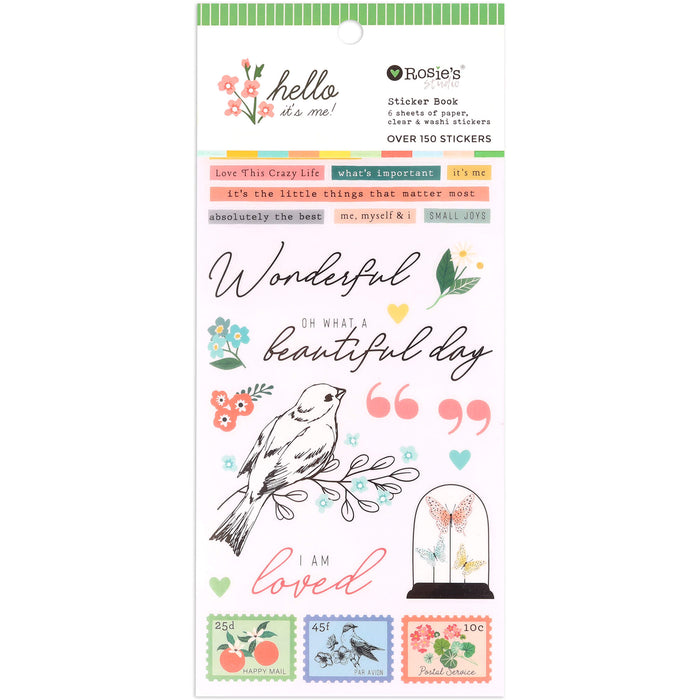 Rosie's Studio Hello It's Me - Sticker Book