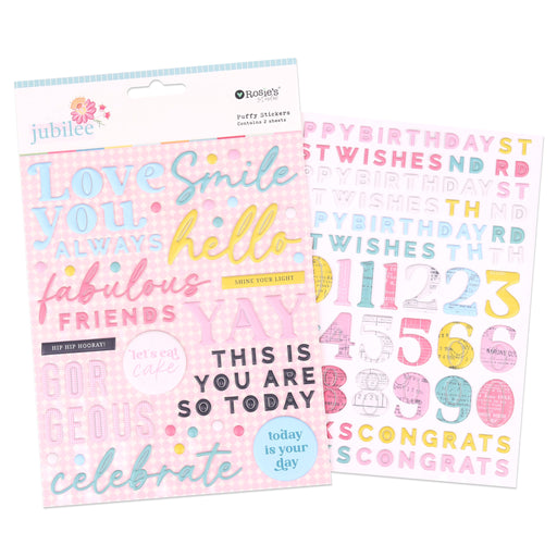 Rosie's Studio Jubilee - Puffy Stickers
