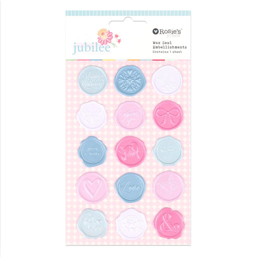 Rosie's Studio Jubilee - Wax Seal Embellishments