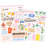 Rosie's Studio Breakfast In Bed - Chipboard Stickers