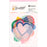 Rosie's Studio Breakfast In Bed - Vellum Heart Diecuts