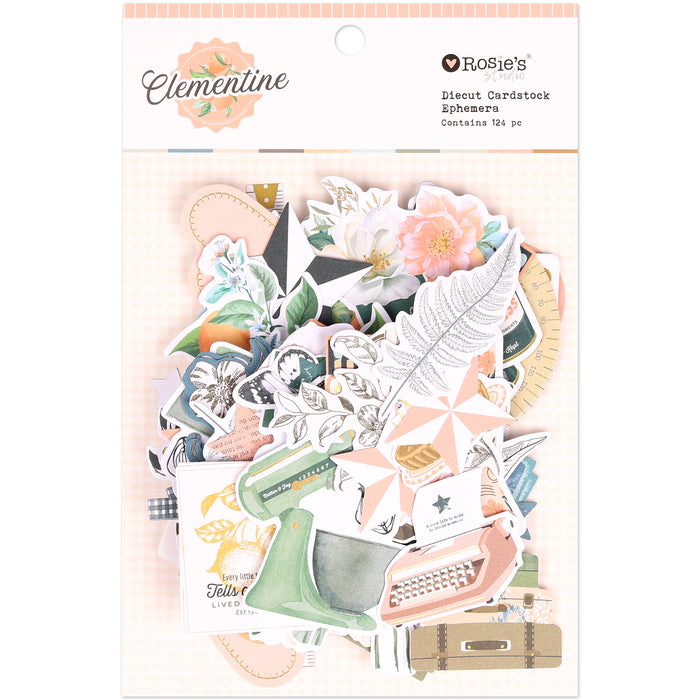 Rosie's Studio Clementine - Die Cut Ephemera