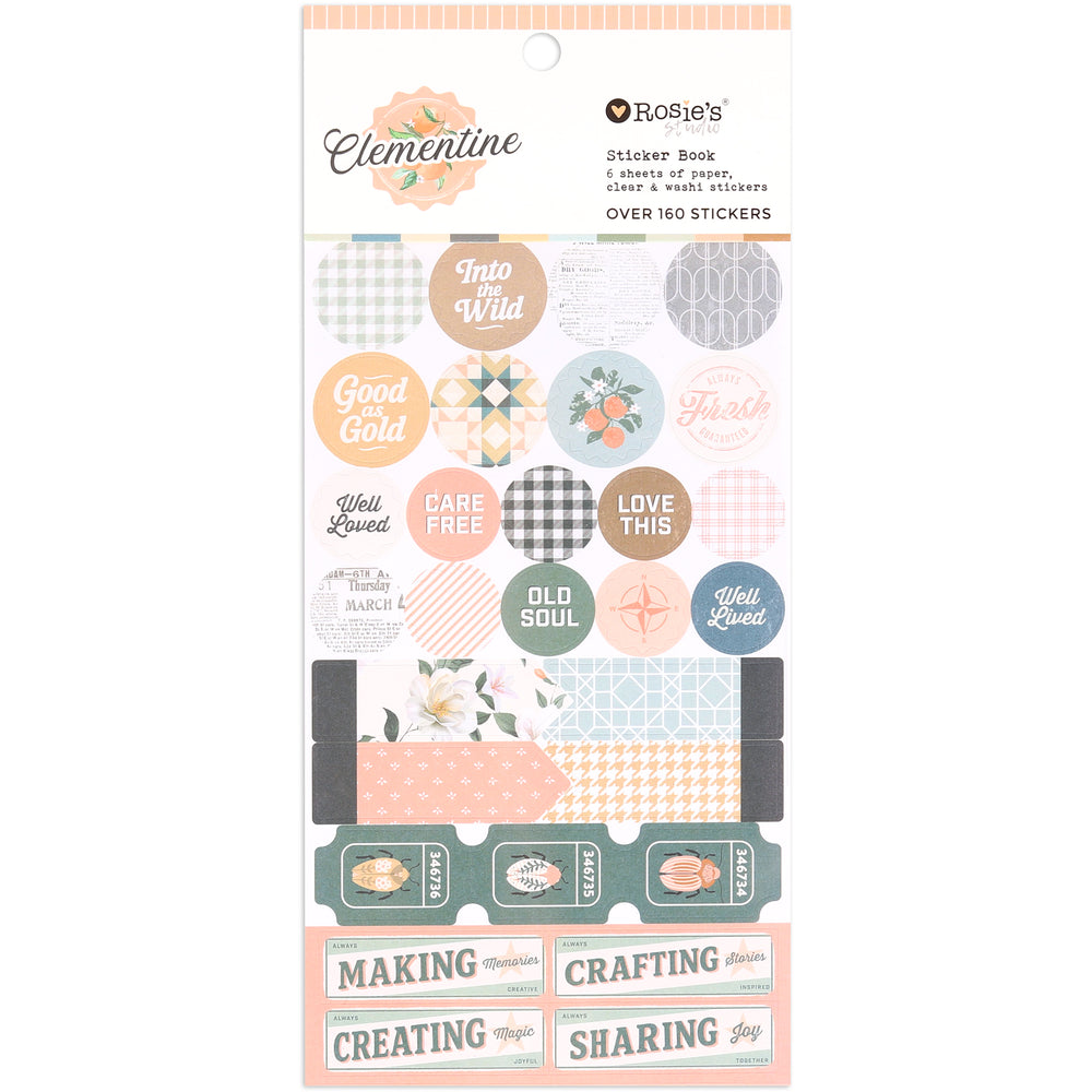 Rosie's Studio Clementine - Sticker Book