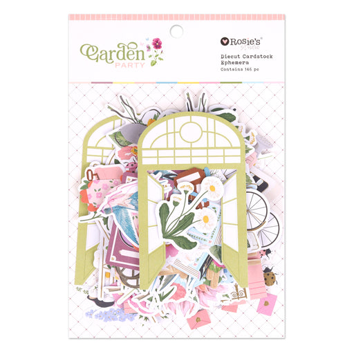 Rosie's Studio Garden Party - Die Cut Ephemera