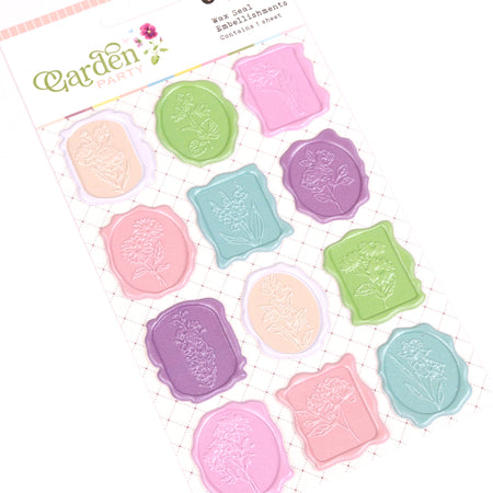 Rosie's Studio Garden Party - Wax Seal Embellishments