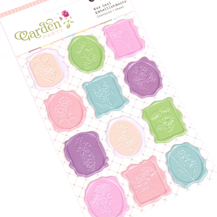 Rosie's Studio Garden Party - Wax Seal Embellishments