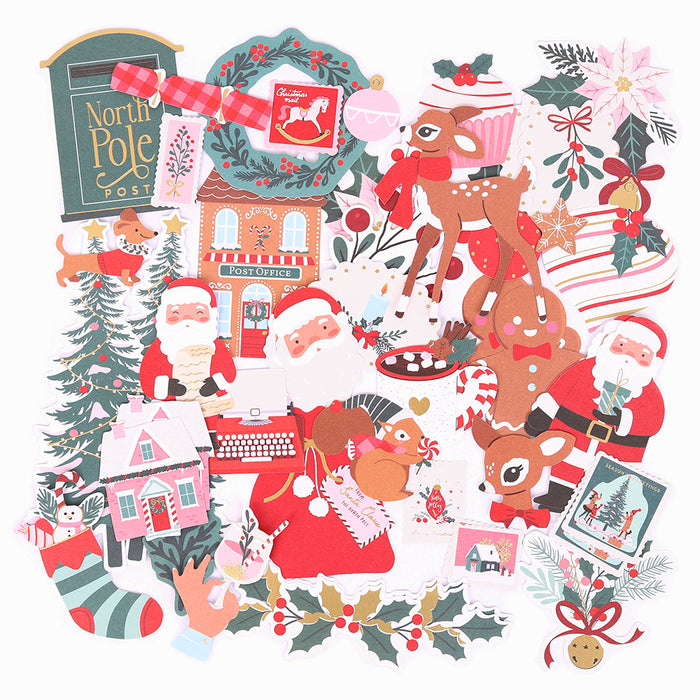 Rosie's Studio North Pole Post - Die Cut Ephemera